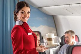 Какая средняя зарплата стюардесс в Аэрофлоте и других компаниях